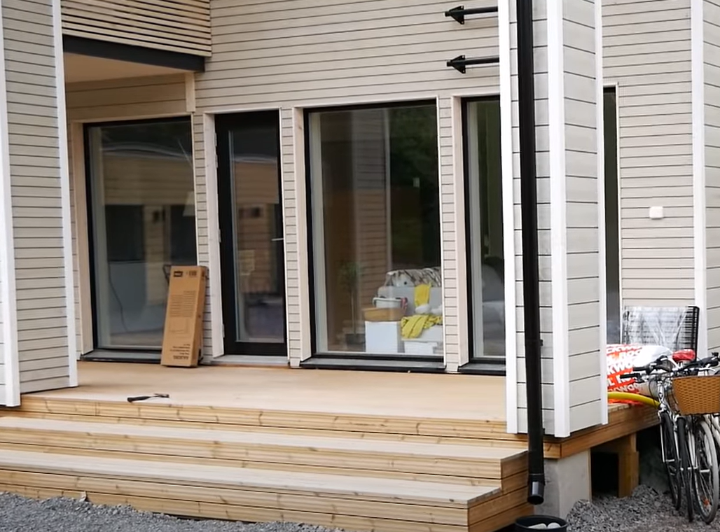 Установка глухих алюминиевых окон